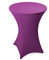 Estexo Home&Garden Stehtischhusse Ø 60,70,80 cm - versch. Farben - Stehtischhusse Stehtisch Bistrotisch Husse Tischhusse Stehtischhussen (Ø 60 cm, Lila)