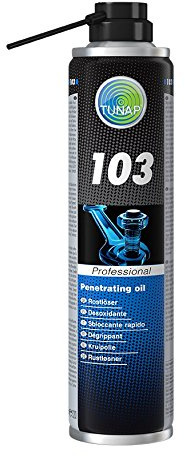 400ml TUNAP PROFESSIONAL 103 ROSTLÖSER Penetrating Oil Schrauben Steckverbindungen Löser Auto Kfz Fahrzeug Rost-Löser auch für Leicht- und Buntmetalle