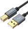 CableCreation USB Printer Cable 4.5M/14.7FT,USB 2.0 A Male to B Male Scanner Cord, USB MIDI Cable, Compatible with HP, Brother, Dell, Epson, Midi Keyboard, Instrument, Piano, Dac, Aluminium Case