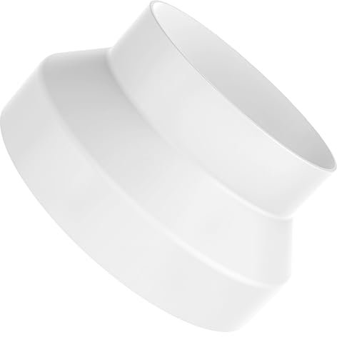 HG Power 200-150mm Reductor Tubo para Campana Extractora Adaptador Reductor de Conductos Rectos para Conexión de Tuberías