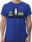 T-Shirt Herren - Nerd Geschenke - Never Forget - M - Royalblau - geekshirt zocker Tshirt nerdige Shirts zocken Shirt Gaming-Shirt Gamer für männer Geschenk Geek Tshirts Games Nerds Oberteil Herr