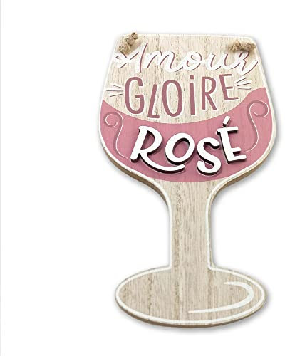 BLM Market - Plaque Forme Verre vin rosé