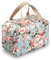 Sumnacon Trousse de Toilette Sac de Toilette Grande capacité Organisateur pour Le Voyage,Business,Pique-Nique(Fleurs)