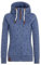 Newbestyle Jacke Damen Sweatjacke Hoodie Sweatshirt Oberteile Damen Pullover Kapuzenpullover Pulli mit Reissverschluss,Blue,XL