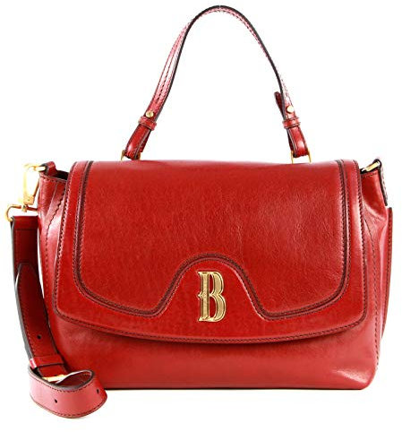 The Bridge Francesca Satchel Bag Rosso Ribes