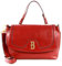 The Bridge Francesca Satchel Bag Rosso Ribes