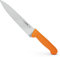 Giesser depuis 1776 - fabriqué en Allemagne - Couteau de cuisine orange, Basic Orange, lame 20 cm, antidérapant, couteau de chef étroit, inoxydable 8456 20 g