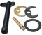 TOSSPER 1set Horseshoe Fixing Pieces Replacement Basin Washer Sink Monobloc Mixer Tap Fixing Part Water Tap Clamp Bracket Kit