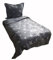 T&Y Trade 2 TLG Winter Thermo Fleece Bettwäsche 135x200 Thermofleece kuschel Flausch warm weich Galaxy Sterne Grau
