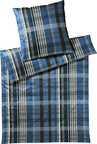Joop! Bettwäsche Checks 4098 Ocean - 02 40x80 cm - 135x200 cm