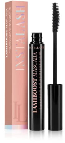 INSTALASH LashBoost Wimpernserum 10 ml, Wimpernbooster für schnelles Wachstum, Mascara Booster für extra lange und dichte Wimpern, Lash Serum