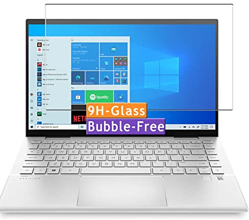 Vaxson Tempered Glass Screen Protector, compatible with HP Pavilion x360 14-dy0000 14-dy 14 laptop Visible Area, 9H Film Protectors Guard New