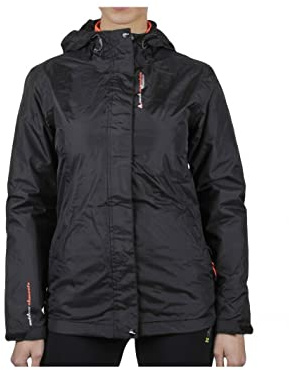 Peak Mountain wasserdichte Doppelfleece-Jacke Frau Ajik