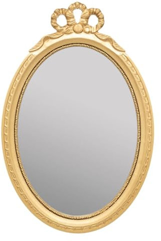 Atmosphera - Miroir Enfant Princesse - doré - Bois 29x43-5 cm