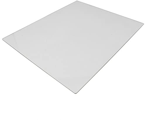 sparefixd Für Amica Glasregal, transparent, 400 x 348 mm, Kühlschrank mit Gefrierfach