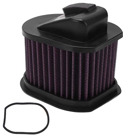 Filtro Aria Moto Ad Alto Flusso Lavabile Riutilizzabile Sostituzione Antiusura per Filtro Aria Z800 Z750 Z1000