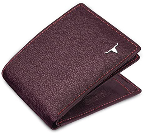 URBAN FOREST Charlie Leder Geldbörse für Herren, Braun, Casual