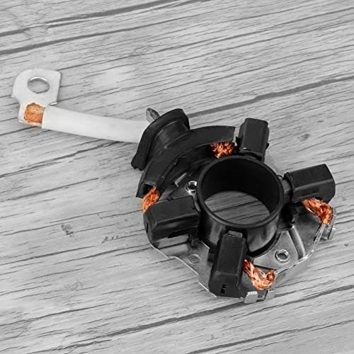 Tbest Arrancador y Accesorios Escobillas de Carbón de Arranque Soporte de Montaje Motor de Arranque Apto para A4La8Lq5A6 Q7A6L20T2