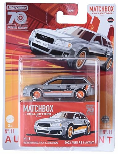 Matchbox 2002 Audi RS 6 Avant, Silber #11