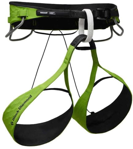 Black Diamond Recco Vision Airnet Klettergurt, Envy Green, M