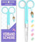 Nurse is Love Mayo Schere, Verbandsschere Pflege, Verbandschere Krankenschwester Schere aus Edelstahl scharf, abgerundete Spitze | für rettungsschere | Trauma schere mit bunt Designs |