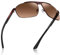 Carfia Lunettes de Soleil Homme Rétro Polarisées,Sunglasses Men UV400,Lunettes Pilote Marron,Lunettes de Soleil de Conduite avec Monture Métallique Cat.3