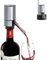 ELMWAY Electric Wine Aerator & Pourer with Storage Base - Stainless Steel Dispenser, Enhances Wine Flavor & Aroma, Durable Stainless Internal Conduit, Battery Operated (4 x AAA Required, Not Included)