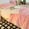 Kuscheldecke Flauschig Groß Rosa Sherpa Decke Wohndecke Zweiseitige Kuscheldecke Extra Warm Sofadecke Mikrofaser Lauschig Wohndecke Wolldecken für Couch
