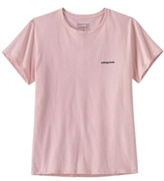 PATAGONIA Damen W's Logo Responsibili-Tee Unterhemd, P-6 Outline: Whisker Pink, S