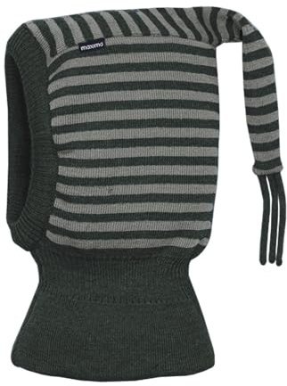 maximo MINI-Schlupfmütze, Zipfel Strick, doppelt, Windstopper