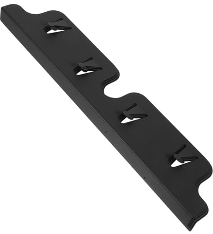 4 Pcs Metal Stove Gap Covers Range Trim Kit Black Iron | Kitchen Counter Edge Guard, Easy Installation, Helps Prevent Residue, Elegant Stylish Finish