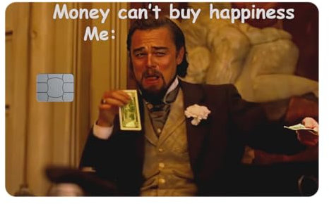 WORKIRAN Meme Film Kreditkarten Aufkleber | Transport, Debitkarte, Kreditkarte | Abdeckung & Personalisierung von Bankkarten | Blasenfrei, schlank, wasserdicht