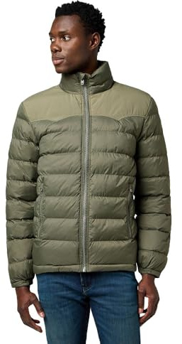 WRANGLER - Jacke Herren - Regular Fit - Packable Puffer - Rubinrot