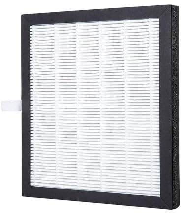 Rohnson Filtro di Ricambio per Purificatore d'Aria HEPA – Health Kit HEPA 13+ e Filtro ai Carboni Attivi per Deumidificatore R-9916 & R-9920, Elimina Odori, Cattura il 99,7% delle Particelle Aeree