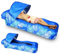 Gohytal Aufblasbare Liege, Wasserdichtes Luftsofa mit Sonnenblende Outdoor Tragbares Aufblasbar Luft Sofa Couch Air Lounger für Camping Urlaub Schwimmbad Strandparties Hinterhof Reisen Strand
