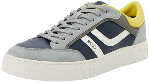 BOSS Sneakers Aus Kunstleder Im Colour-Block-Design