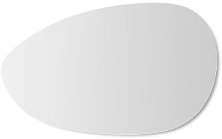 SENZEAL Wing Mirror Glass Heated Passenger Side for Fiat 500 500C 2007-2024 Grande Punto 2005-2012 Linea 2006-2018 Abarth 500C 595C 695C 71740498 (Left)