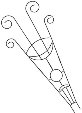 Pflanzen-Rankgitter für Kletterpflanzen, für drinnen und draußen, Garten, Rankgitter für Topfpflanzen, Metall, Kletterpflanzenregal