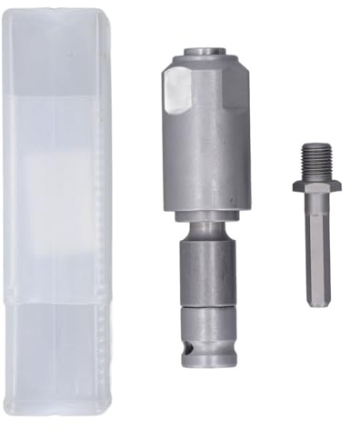 Telituny Impact Wrench to Hammer Drill Adapter, Square Drive to SDS Adaptor, Heavy Duty Power Tool Converter for Drilling and Chiseling