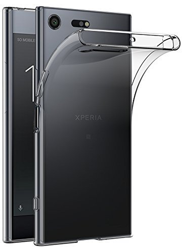 AICEK Sony Xperia XZ Premium Hülle, Transparent Silikon Schutzhülle für Xperia XZ Premium Case Crystal Clear Durchsichtige TPU Bumper Sony Xperia XZ Premium Handyhülle 5,46 Zoll