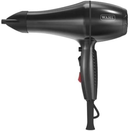 Wahl Pro Slim Style Trockner, Haartrockner für Frauen 2000 Watt, Ionenfunktion, reduziert statische und Frizz, Turmalin beschichtetes Gitter, Cool Shot Taste, 3 Heiz- und 2 Geschwindigkeitsstufen,