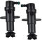 1 Paar Scheinwerfer Unterlegscheibe Düsenantrieb Scheinwerfer Wassersprühstrahl LH 61673416467 RH 61673416468, Für BMW X3 E83 2006-2010