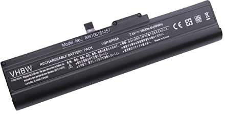 vhbw Batterie Compatible avec Sony Vaio VGN-TX3HP/W, VGN-TX3XP, VGN-TX3XP/B, VGN-TX3XP/L, VGN-TX46GPW Ordinateur Portable (66000mAh, 7,4V, Li-ION)