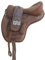 WILD RACE Freemax Sattel Baumloser Sattel/Treeless Saddle Freemax Saddle (16.5, (Brown)