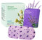 Serfeymi Augenmaske Wärmend 10PCS- Eye Mask for Sleeping, Dampf-Augenmaske, Selbsterwärmende, Beheizte Augenmaske für Geschwollene Augen, Trockene Augen, Einweg-Schlafaugenmaske- Lavendel