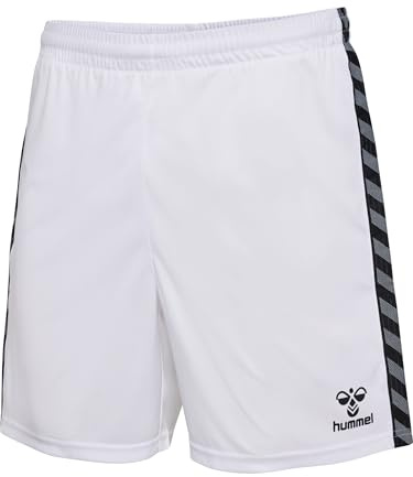hummel Authentic PL Sport Shorts Herren - Kurze Sporthose & Trainingshose mit Verstellbarem Kordelzug im Hosenbund - Hose aus 100% Recyceltem Polyester - Atmungsaktiv & Schnelltrocknend