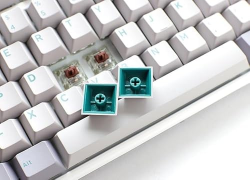 Ducky One 3 Mist Grey Gaming Tastatur, RGB LED - MX-Silent-Red