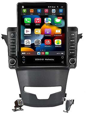 YLOXFW Android 12.0 Autoradio Stereo Navi mit 4G WiFi DSP Carplay für S-sangyong Korando 3 Actyon 2 2013-2017 Sat GPS Navigation 10.4 Zoll Touchscreen Multimedia Video Player FM BT Receiver,Ts400