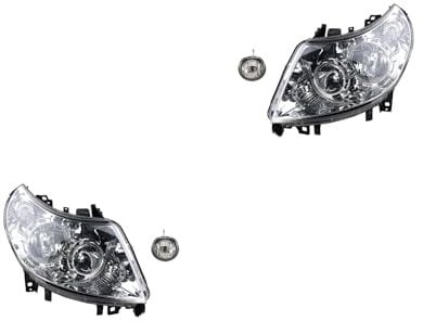 Johns, Scheinwerfer Satz Halogen passend für Fiat Ducato 250 251 11-14 H1 H7 L&R +Nebel