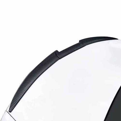 Auto Heckspoiler für for-d Mondeo MK4 2007-2014, PVC Dachspoiler Kofferraumspoiler Kratzfeste Styling Nachrüsten Zubehör,B/Carbon Fiber Look